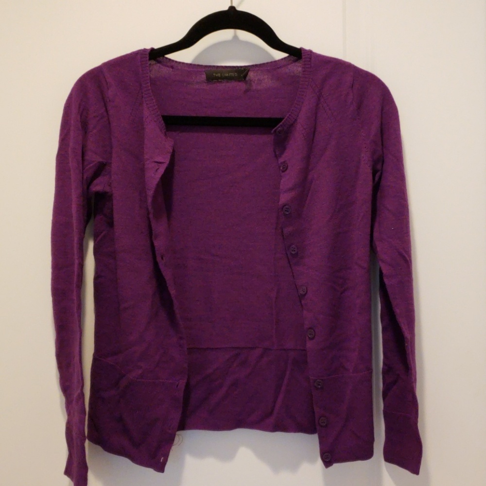 The limited wool blend cardigan